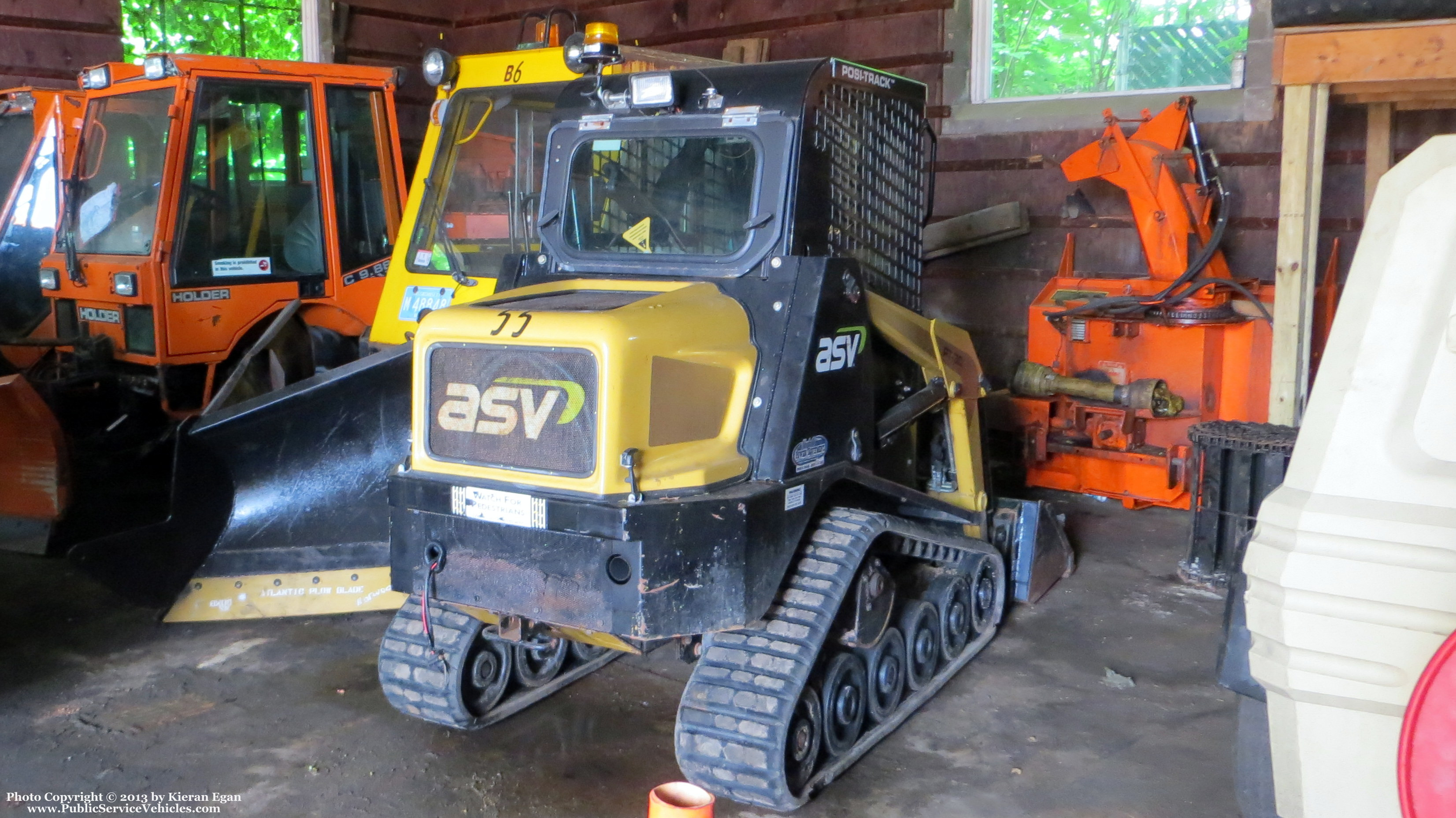 A photo  of Norwood Public Works
            Skidsteer 55, a 2000-2013 ASV             taken by Kieran Egan