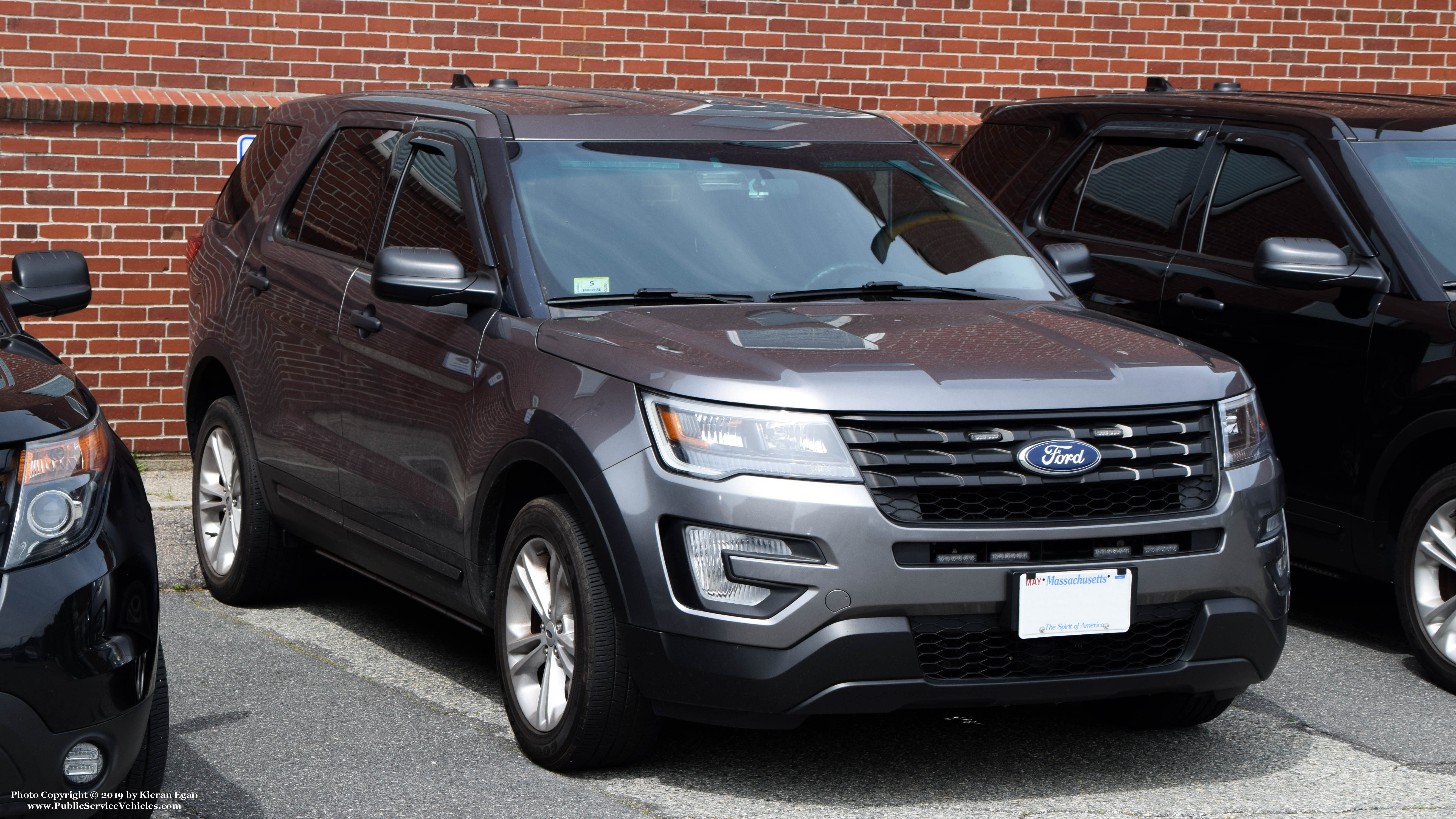 A photo  of Attleboro Police
            Car 3, a 2016-2019 Ford Police Interceptor Utility             taken by Kieran Egan