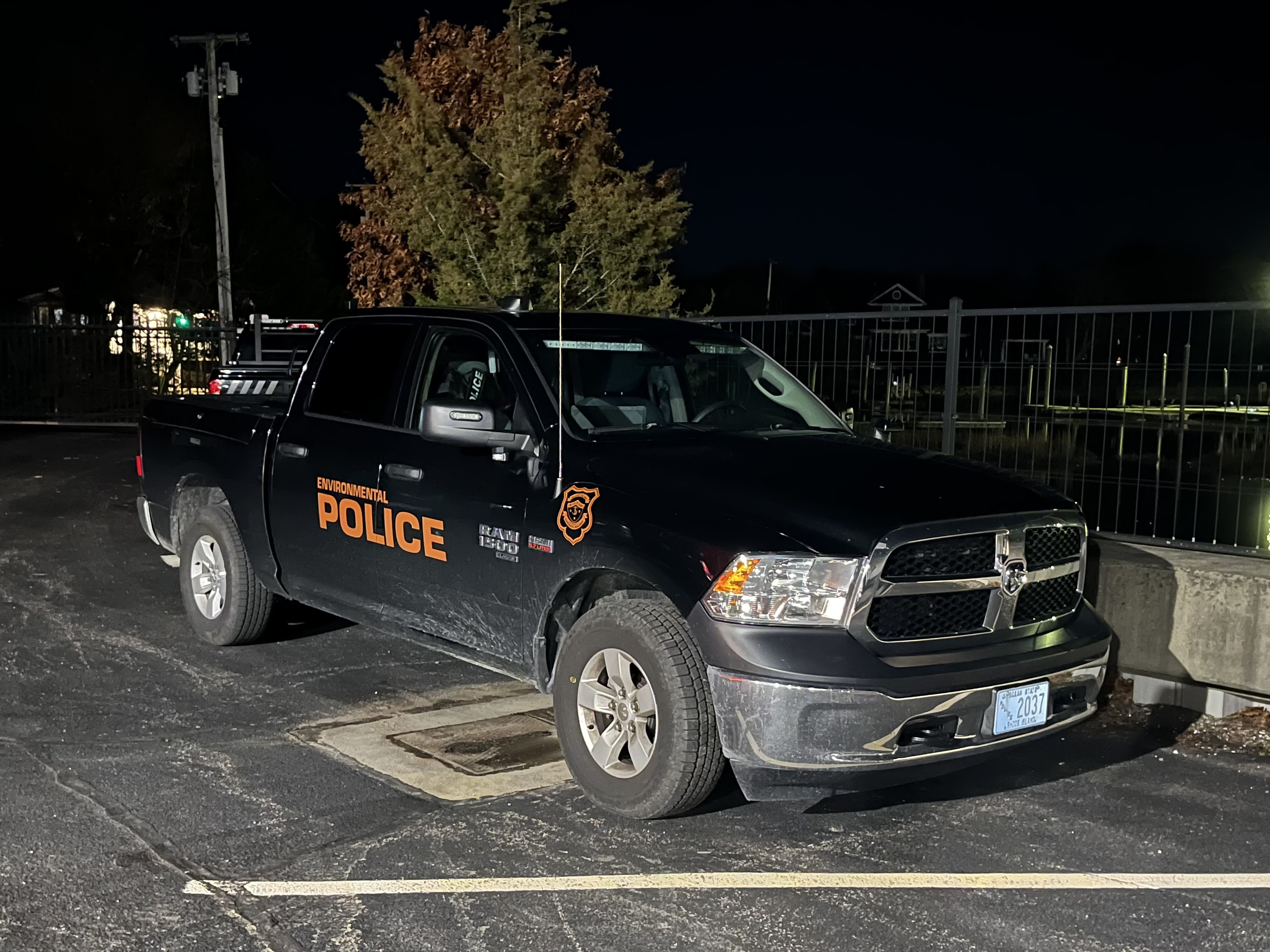 A photo  of Rhode Island Environmental Police
            Cruiser 2037, a 2022 RAM 1500 Crew Cab             taken by @riemergencyvehicles