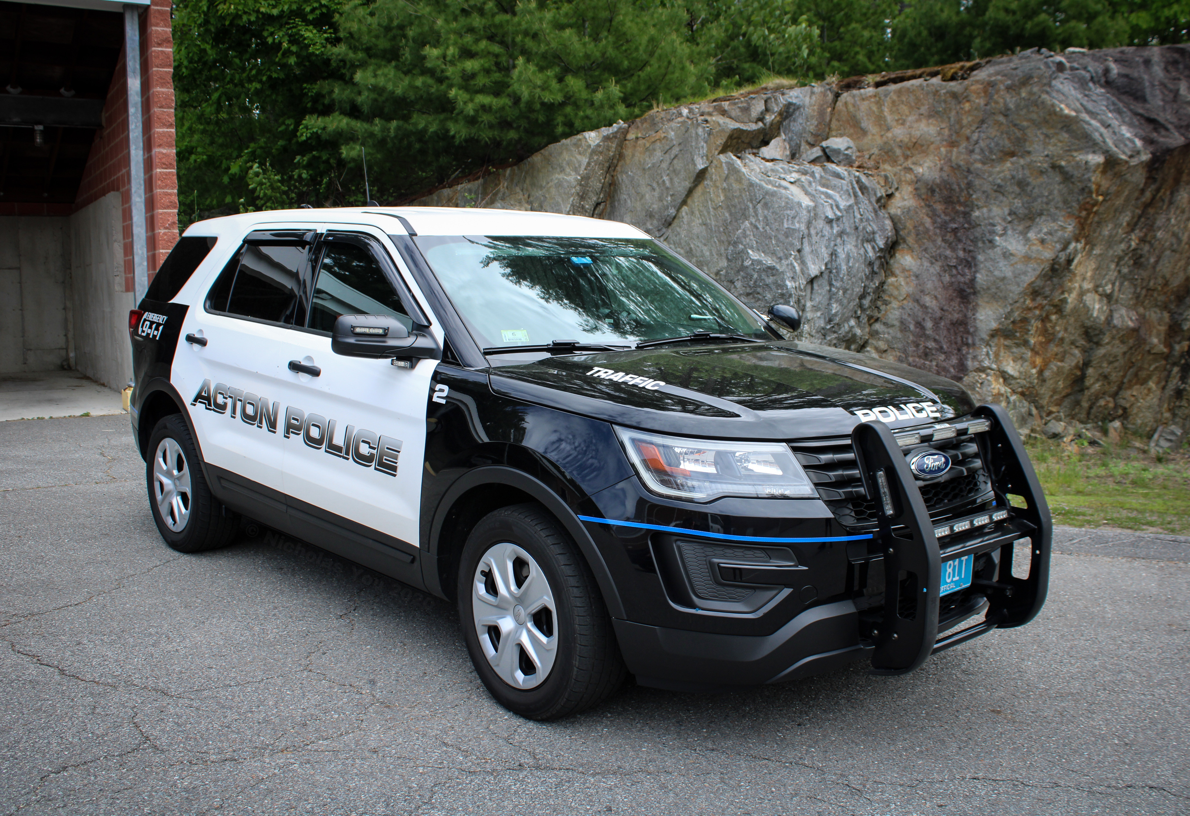 A photo  of Acton Police
            Car 2, a 2017 Ford Police Interceptor Utility             taken by Nicholas You