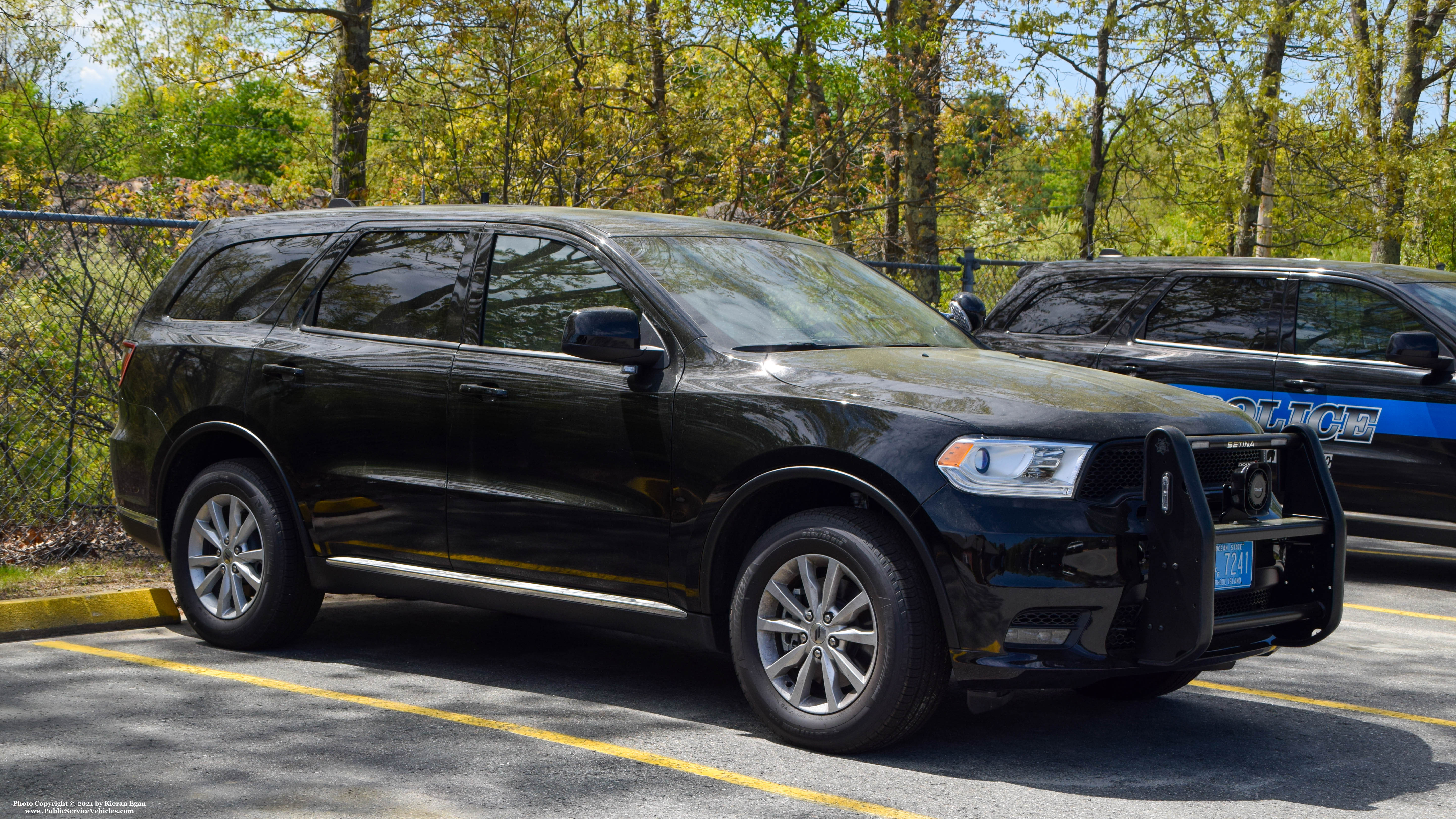 A photo  of Burrillville Police
            Cruiser 7241, a 2020 Dodge Durango             taken by Kieran Egan