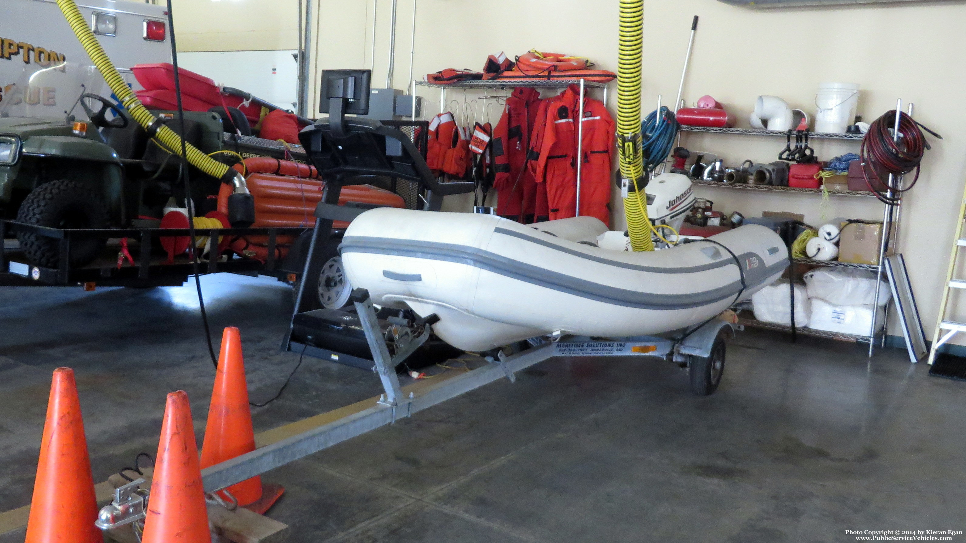 A photo  of Little Compton Fire
            Boat, a 1990-2010 Marine Unit             taken by Kieran Egan