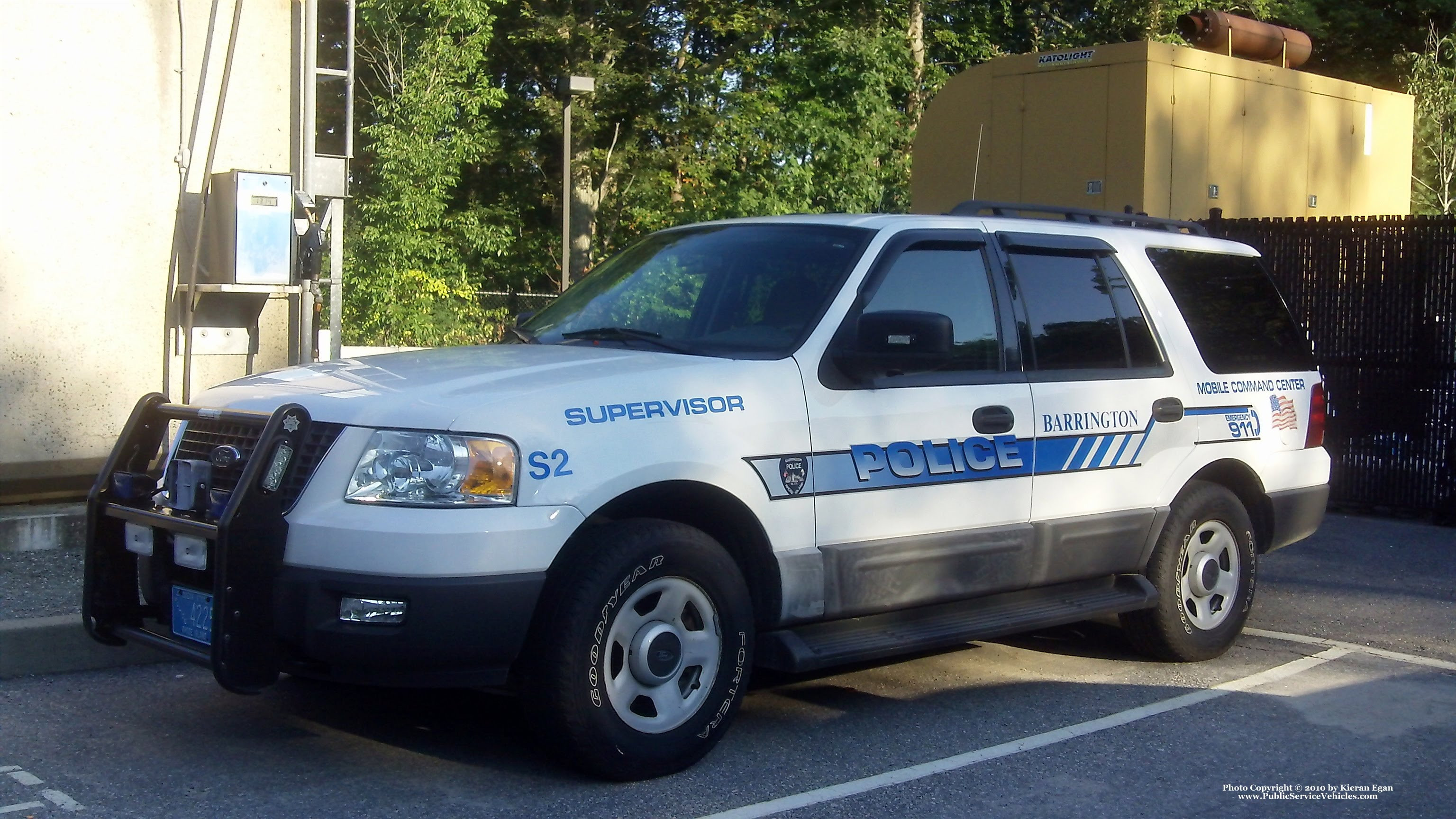 A photo  of Barrington Police
            Supervisor 2, a 2003-2006 Ford Expedition             taken by Kieran Egan