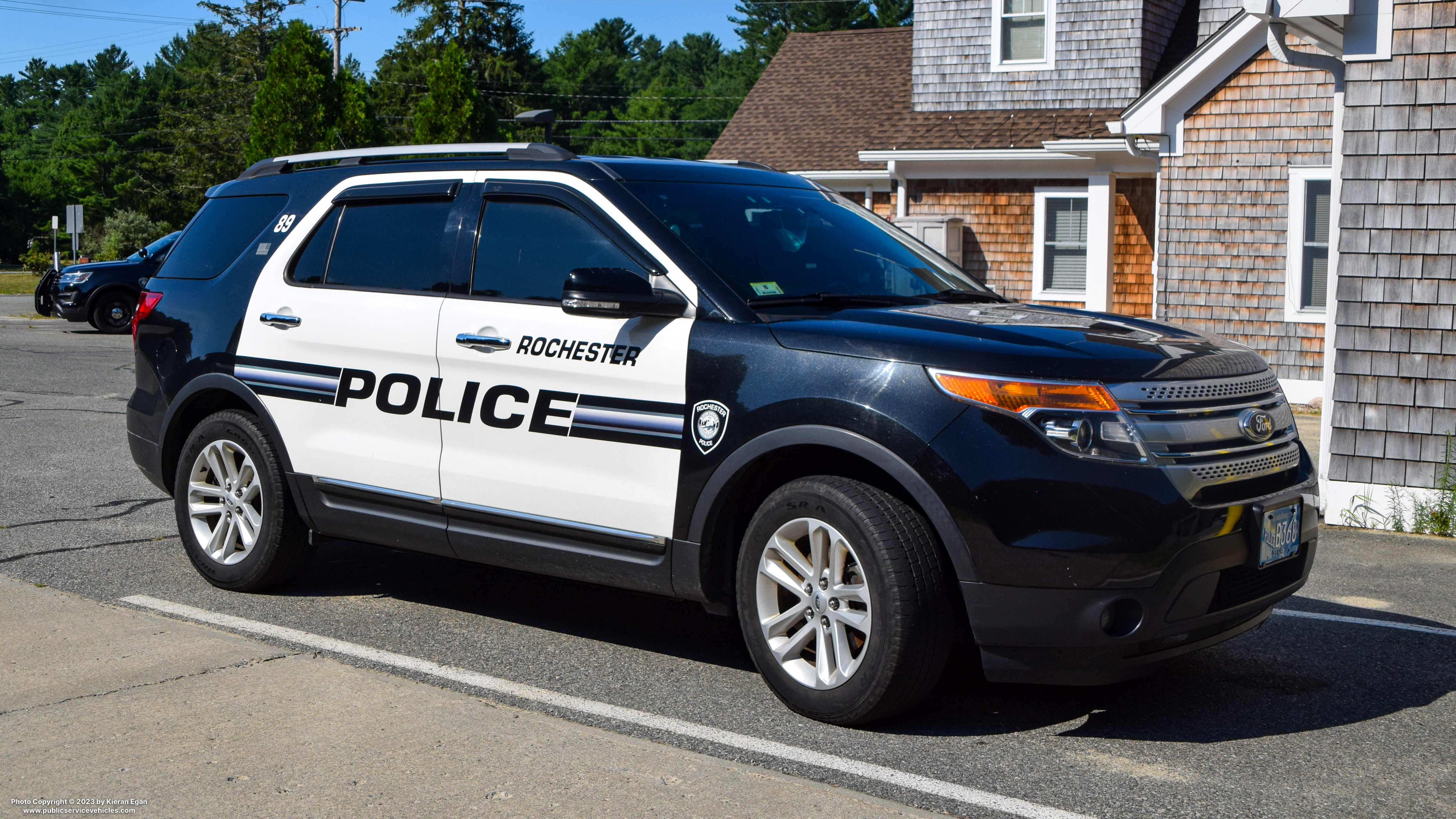 A photo  of Rochester MA Police
            Cruiser 89, a 2011-2015 Ford Explorer             taken by Kieran Egan