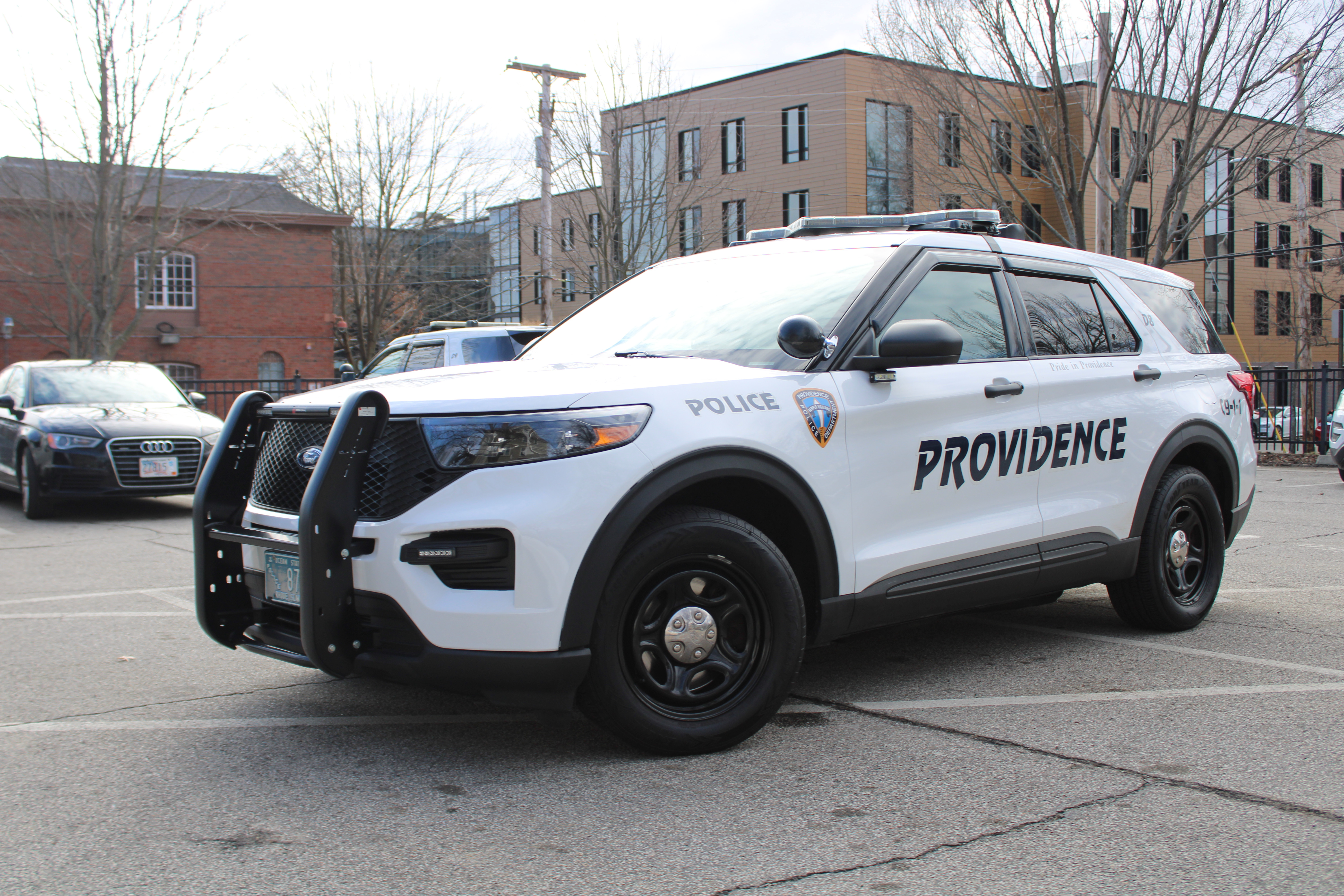 A photo  of Providence Police
            Cruiser 875, a 2023 Ford Police Interceptor Utility             taken by @riemergencyvehicles