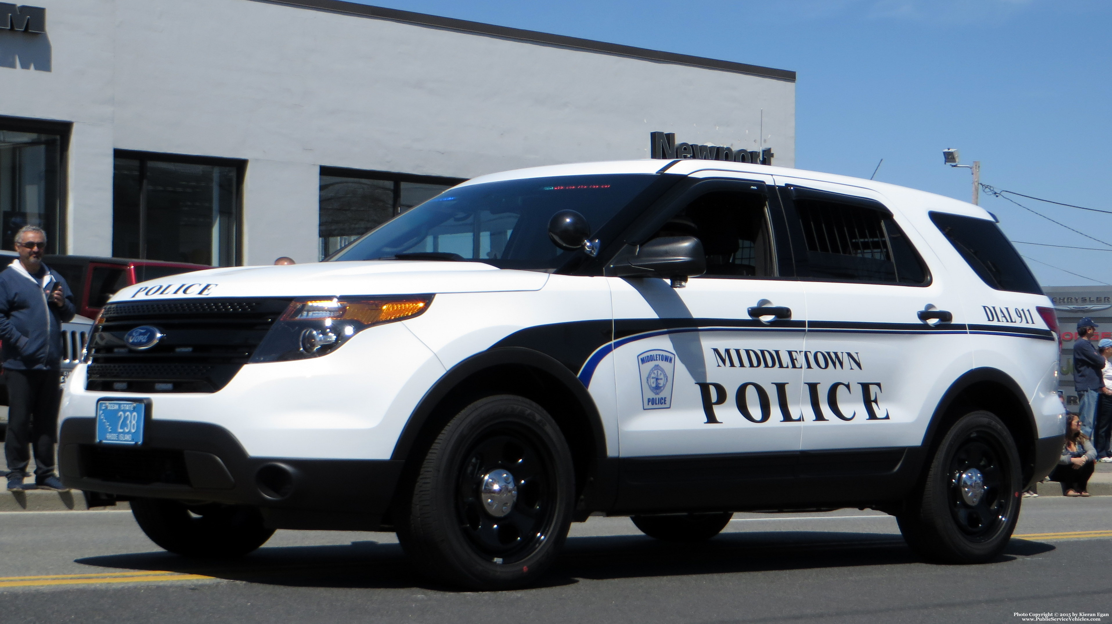 A photo  of Middletown Police
            Cruiser 238, a 2015 Ford Police Interceptor Utility             taken by Kieran Egan